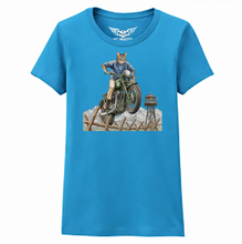 Kitty McQueen Biker Kitty Icon Softstyle LADIES T Shirt