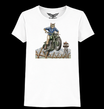 Kitty McQueen Biker Kitty Icon Softstyle LADIES T Shirt