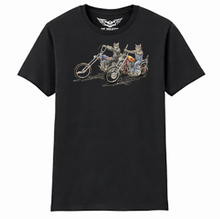Easy Rider Live to Ride - Meow to Live - Kitty Biker Icon LADIES Softstyle T Shirt