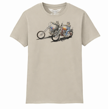 Easy Rider Live to Ride - Meow to Live - Kitty Biker Icon LADIES Softstyle T Shirt