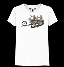 Easy Rider Live to Ride - Meow to Live - Kitty Biker Icon LADIES Softstyle T Shirt