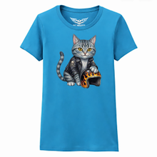 Ladies Boy Kitten Softsytle T Shirt