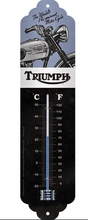 Triumph Motorcycles Retro  Wall Thermometer
