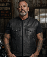HEAVYWEIGHT Leather Outlaw Style Cut by Fat Skeleton