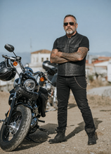 HEAVYWEIGHT Leather Outlaw Style Cut by Fat Skeleton
