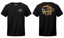 Aviator Skull Ride Wild Skull T Shirt