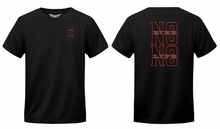 No Bike No Life Embroidered Effect Print T Shirt