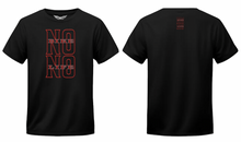 No Bike No Life Embroidered Effect Print T Shirt