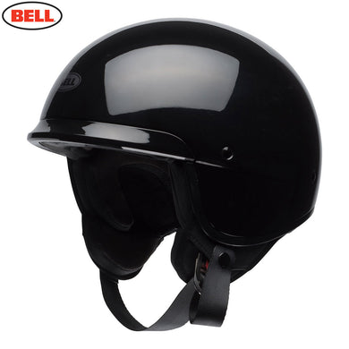 Bell Cruiser Scout Air Low Profile Gloss Black ECE approved Open Face Helmet, Open Face Helmets - Fat Skeleton UK