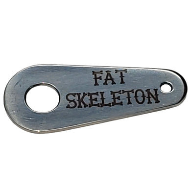 Stainless Steel Bike Bell Hanger by Fat Skeleton