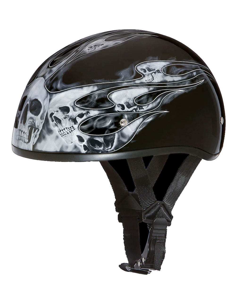 Skull bicycle helmet cheap