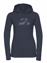 Born to Ride Rhinestone Stud Ladies Softstyle Pullover Hoodie