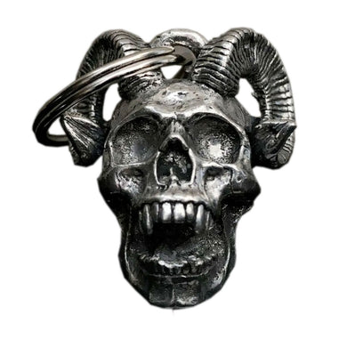 3D Horn Demon Skull Guardian Angel Bell