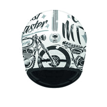 MT Jarama SV Art White And Black Full Face Motorcycle Helmet