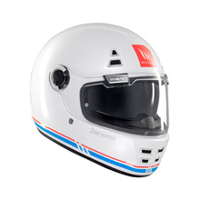 MT Jarama SV Plain White Full Face Motorcycle Helmet