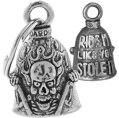 Skeleton Ride It Like You Stole It Guardian Angel Bell, Lifestyle Accessories - Fat Skeleton UK