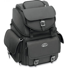 Saddlemen Back Seat / Sissy Bar Bag plain design, Motorcycle Accessories - Fat Skeleton UK