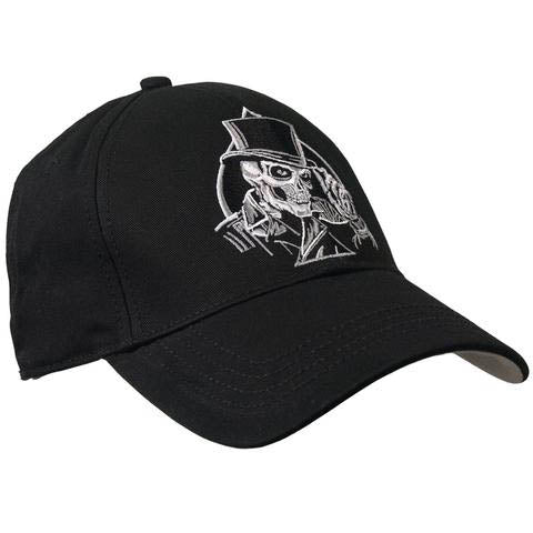 Fat Skeleton ™ Top Hat Skull Baseball Cap, Clothing Accessories - Fat Skeleton UK