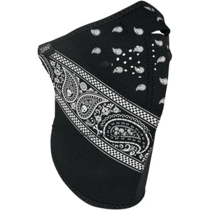 Neo-X Zan Longer Neck 3 Panel Paisley Design Neoprene Mask