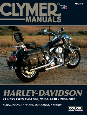 Clymer Manual for Harley Davidson Softail FLS/FSX/FXC 2000-06, Motorcycle Accessories - Fat Skeleton UK