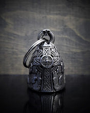 3D Celtic Cross Bell Guardian Gremlin, Lifestyle Accessories - Fat Skeleton UK