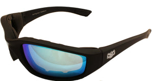 Fat Skeleton Daytona EVA Foam Padded Blue G Tech Lens Sunglasses, Eyewear - Fat Skeleton UK