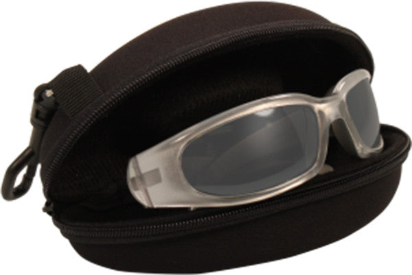 Clam Shell Zipper Protective Case, Eyewear - Fat Skeleton UK