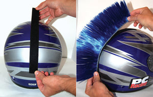 BLUE Helmet Mohawk, Helmet - Fat Skeleton UK