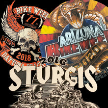 LIMITED EDITION TWIN pack Past Event USA Rally Long Sleeve Shirts - Fat Skeleton UK