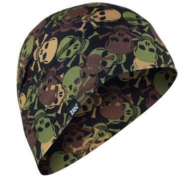 Zan All Over Camo Skulls Beanie