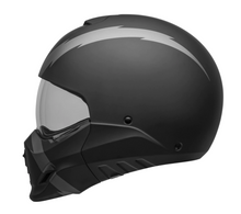 Bell Broozer Helmet Full / Open Face Matt Grey Black "ARC" Cruiser Helmet
