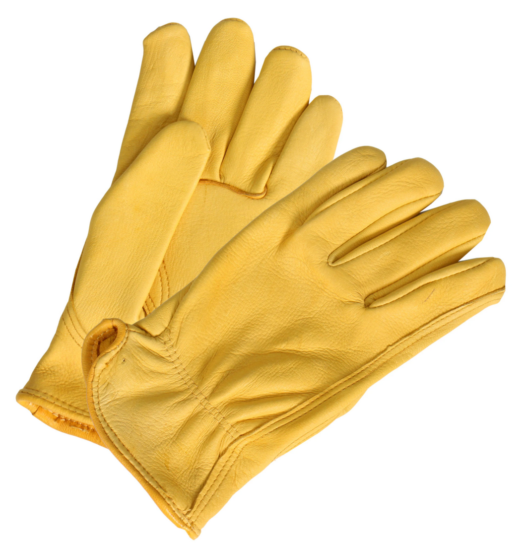 Soft Deerskin 'Gold' Leather Cruiser Gloves