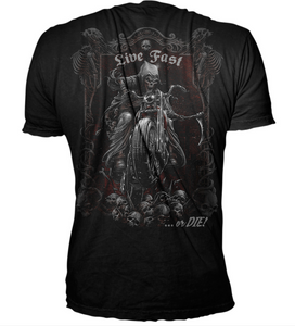 Lethal Threat Live Fast Reaper T Shirt