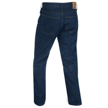 'Barton' KEVLAR®  Lined 'INK WASH' Straight Leg Jeans by Oxford