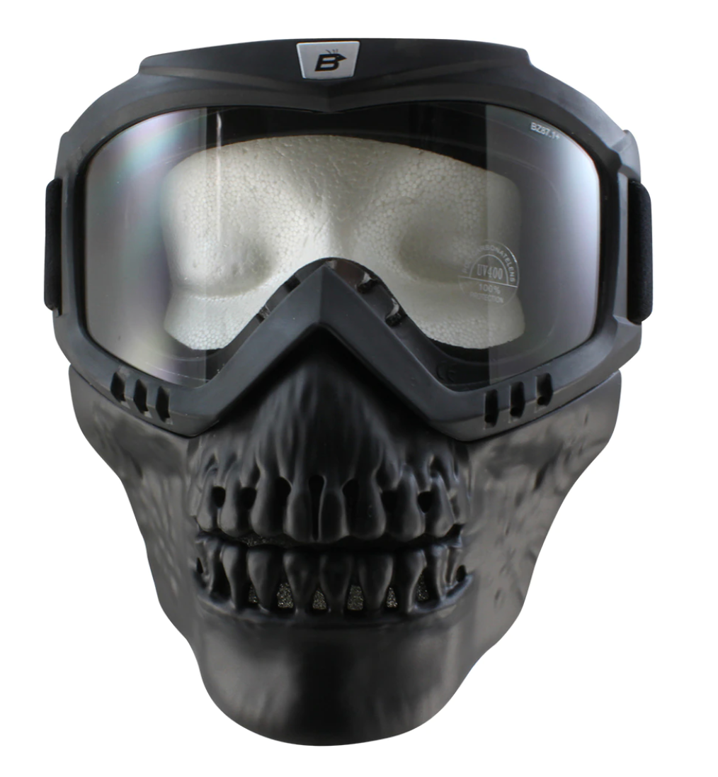 Full face best sale harley helmets skull