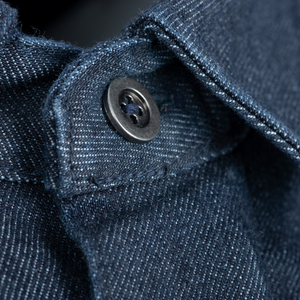 Original Approved AA MS Shirt Indigo by Oxford Products