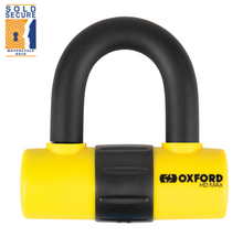 Oxford HD Max YELLOW Disc Lock LK311