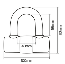 Oxford HD Max YELLOW Disc Lock LK311