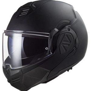 LS2 FF906 ADVANT NOIR Modular Flip Front Full / Open Face Motorcycle Helmet Matt Black