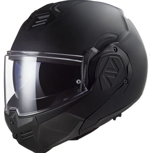 LS2 FF906 ADVANT Modular Flip Front Full / Open Face Motorcycle Helmet Gloss Black