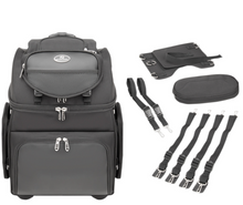 SADDLEMEN Sissy Bar Bag with wheels BR4200