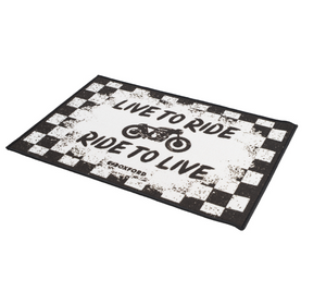 Live to Ride Door Mat by Oxford