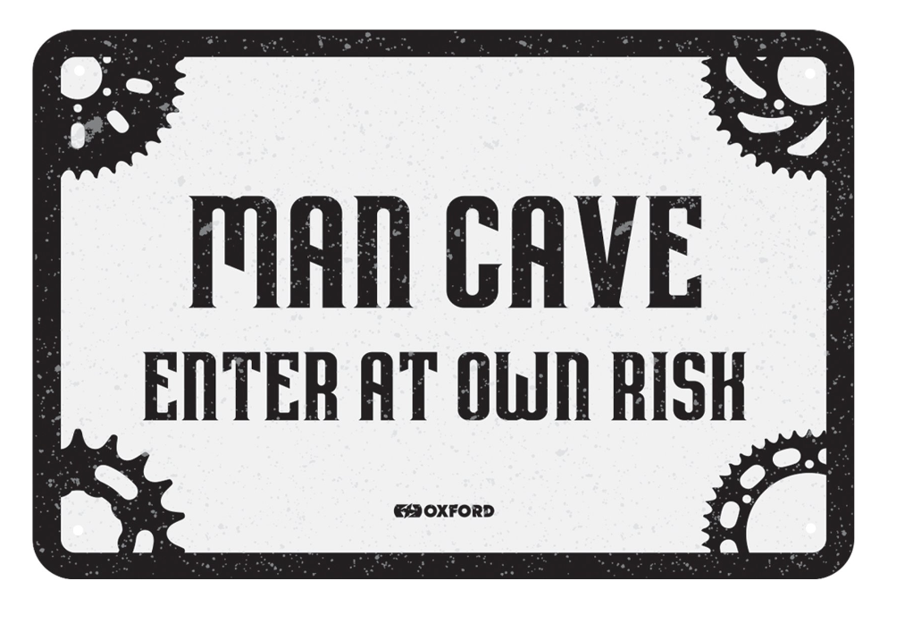 Man Cave Garage Metal Sign