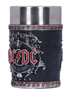 AC DC Back in Black Shot Glass