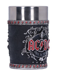 AC DC Back in Black Shot Glass