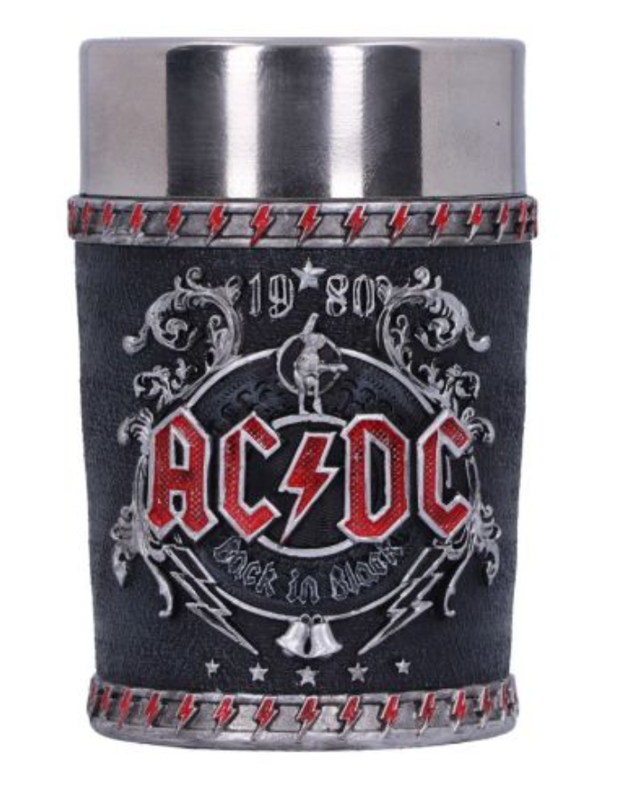 ACDC Back in Black Shot Glass