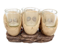 Six Shooter Skulls Shot Glasses