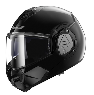 LS2 FF906 ADVANT Modular Flip Front Full / Open Face Motorcycle Helmet Gloss Black