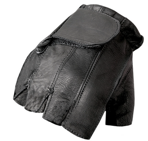 thumbnail image 2 of Fingerless Motorcycle Gloves | American Legend Rider 2 of 14