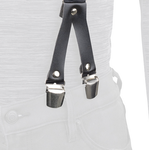 Chic Black Rider Braces Riggers by Oxford Products